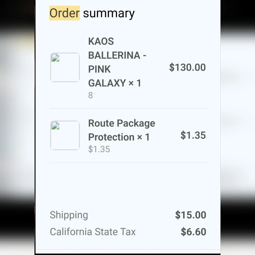 HTF Y.R.U Kaos Pink & Purple Galaxy  Ballet Platforms Size 8 (Lightly Used) - Picture 11 of 11